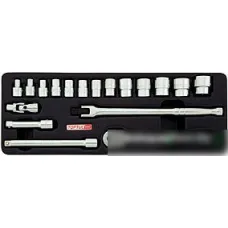 Набор торцевых головок Toptul GCAT1808 18 предметов