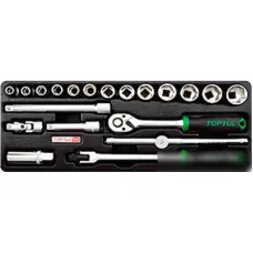 Набор торцевых головок Toptul GCAT2001 20 предметов