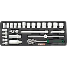 Набор торцевых головок Toptul GCAT2502 25 предметов