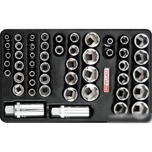 Набор торцевых головок Toptul GZA-5001 (50 предметов)