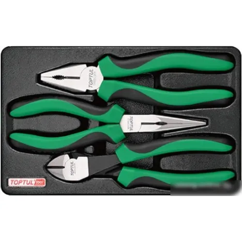 Набор пассатижей Toptul GZA-0305 (3 предмета)