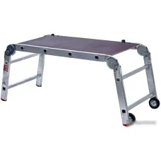 Лестница-трансформер Новая высота NV 334 трансформер с помостом 2x4 ступеней