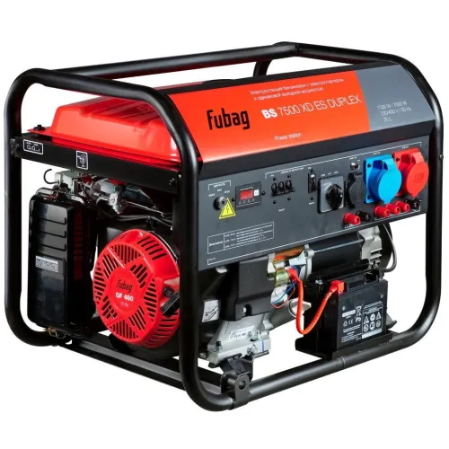 Бензиновый генератор Fubag BS 7500 XD ES DUPLEX