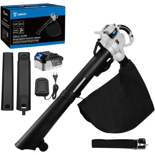 Колесная воздуходувка Deko DKBL22 085-2043 (с 2-мя АКБ)