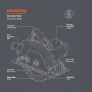 Дисковая (циркулярная) пила Daewoo Power DAS 1900-210