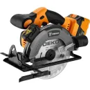 Дисковая (циркулярная) пила Deko CSDU20 083-1104 (с 1-им АКБ)