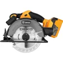 Дисковая (циркулярная) пила Deko CSDU20 083-1104 (с 1-им АКБ)