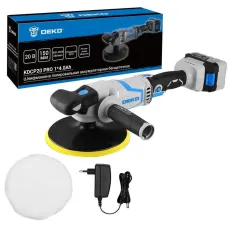 Полировальная машина Deko KDCP20 PRO 081-1028 (с 1-им АКБ)