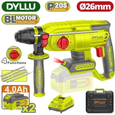 Перфоратор Dyllu DTLM1B262 (с 2-мя АКБ, кейс)