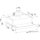 Кухонная вытяжка Oasis UV-60I (F)