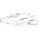 Кухонная вытяжка Oasis PO-50S (A)