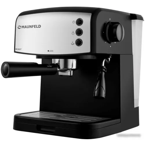 Рожковая кофеварка MAUNFELD MF-734BK