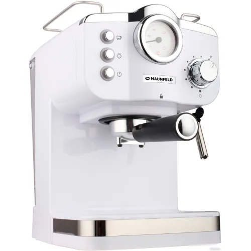 Рожковая кофеварка MAUNFELD MF-735WH Pro