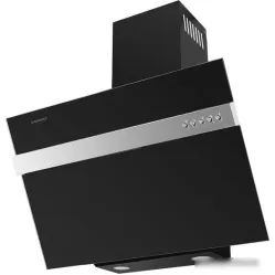 Кухонная вытяжка MAUNFELD Bridge Line 60 (черный/вставка сатин)
