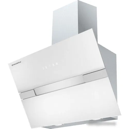 Кухонная вытяжка MAUNFELD Mersey 60 (нержавеющая сталь\белое стекло)