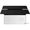 Кухонная вытяжка MAUNFELD Mersey 60 (нержавеющая сталь\черное стекло)