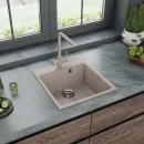 Кухонная мойка MAUNFELD Perla 460 MFQS-460BG (бежевый)