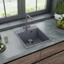 Кухонная мойка MAUNFELD Perla 460 MFQS-460LGR