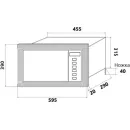 Микроволновая печь HOMSair MOB205WH