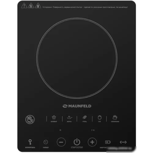 Настольная плита MAUNFELD EVCE.F291-BK