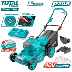 Газонокосилка Total TLMLI20186 (с 2-мя АКБ)