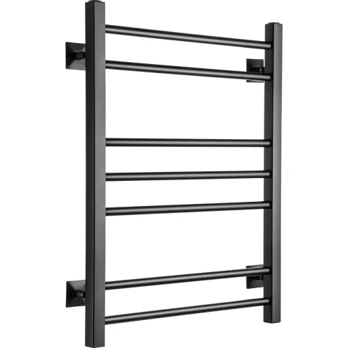 Полотенцесушитель Ростела Свирель V квадрат 500x700/7 1/2" (Ral 9005, нижнее подключение)