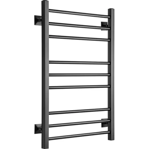 Полотенцесушитель Ростела Свирель V квадрат 500x800/9 1/2" (Ral 9005, нижнее подключение)