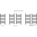 Полотенцесушитель Сунержа Богема+ 800x400 071-0220-8040