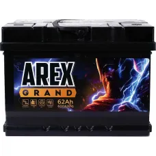 Автомобильный аккумулятор AREX Grand R+ (62 А·ч)