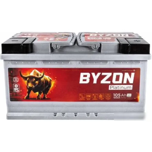 Автомобильный аккумулятор BYZON Platinum R+ (105 А·ч)