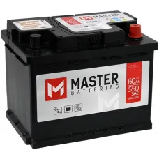 Автомобильный аккумулятор Master Batteries R+ (60 А·ч)
