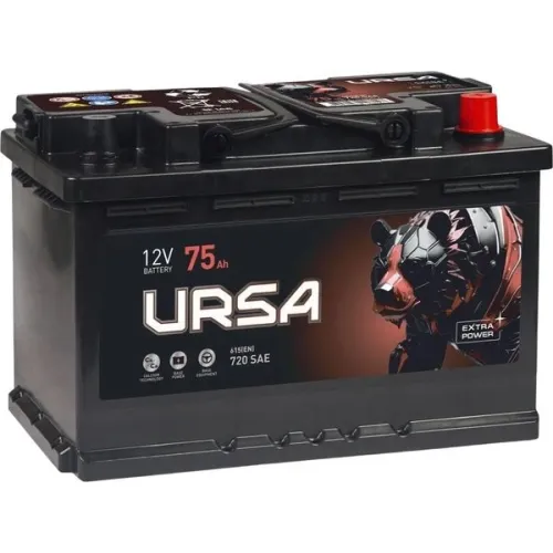 Автомобильный аккумулятор Ursa Extra Power L+ (75 А·ч)