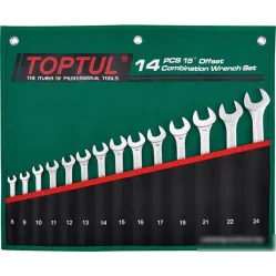 Набор ключей Toptul GRAW1401 (14 предметов)