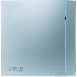 Вытяжной вентилятор Soler&Palau Silent-100 CHZ Silver Design [5210602800]