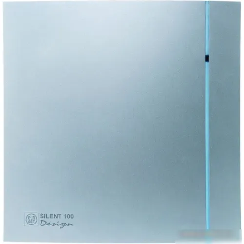 Вытяжной вентилятор Soler&Palau Silent-100 CHZ Silver Design [5210602800]