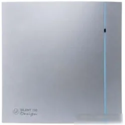 Вытяжной вентилятор Soler&Palau Silent-100 CMZ Silver Design [5210602900]