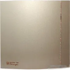 Вытяжной вентилятор Soler&Palau Silent-100 CZ Champagne Design Swarovski [5210622500]