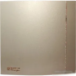 Вытяжной вентилятор Soler&Palau Silent-100 CZ Champagne Design Swarovski [5210622500]