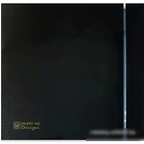 Вытяжной вентилятор Soler&Palau Silent-100 CZ Black Design - 4C [5210607400]
