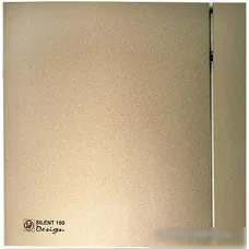 Вытяжной вентилятор Soler&Palau Silent-100 CZ Champagne Design - 4C [5210607200]