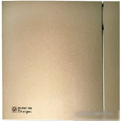 Вытяжной вентилятор Soler&Palau Silent-100 CZ Champagne Design - 4C [5210607200]
