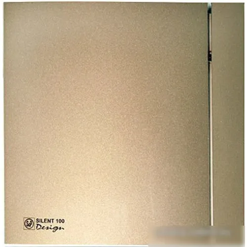 Вытяжной вентилятор Soler&Palau Silent-100 CZ Champagne Design - 4C [5210607200]