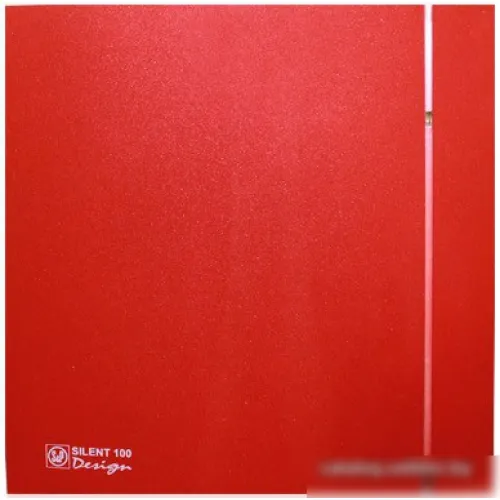 Вытяжной вентилятор Soler&Palau Silent-100 CZ Red Design - 4C [5210611800]