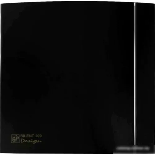 Осевой вентилятор Soler&Palau Silent-200 CRZ Black Design 5210425400-436900