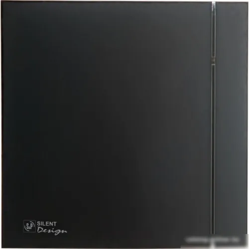 Осевой вентилятор Soler&Palau Silent-200 CRZ Matt Black Design 5210425400-013100