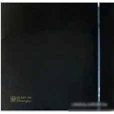 Вытяжной вентилятор Soler&Palau Silent-200 CZ Black Design - 4C [5210616700]