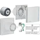 Осевой вентилятор Soler&Palau Silent-300 CZ Silver Design 5210417100-437100