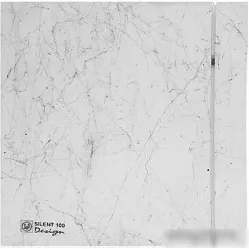 Вытяжной вентилятор Soler&Palau Silent-100 CZ Marble White Design - 4C [5210612000]
