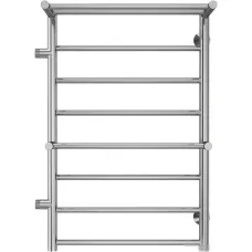 Полотенцесушитель TERMINUS Аврора П8 500х800 (с 2 полками и боковым подключением 500 слева)