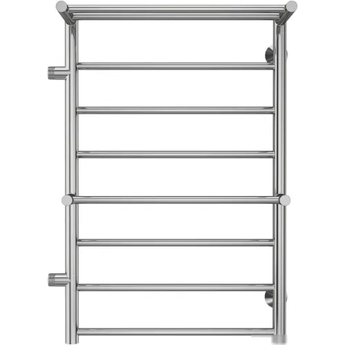 Полотенцесушитель TERMINUS Аврора П8 500х800 (с 2 полками и боковым подключением 500 слева)